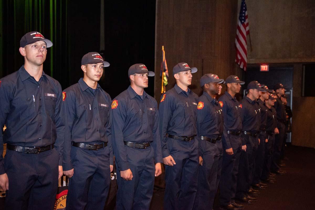 Academy 111 graduates from CHC Fire Academy.