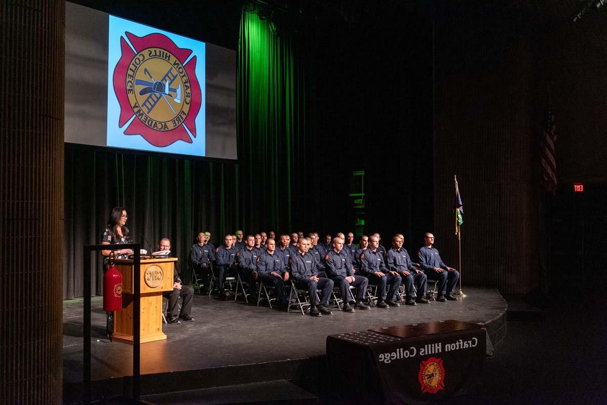 Academy 111 graduates from CHC Fire Academy.