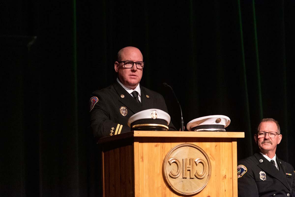 Academy 111 graduates from CHC Fire Academy.