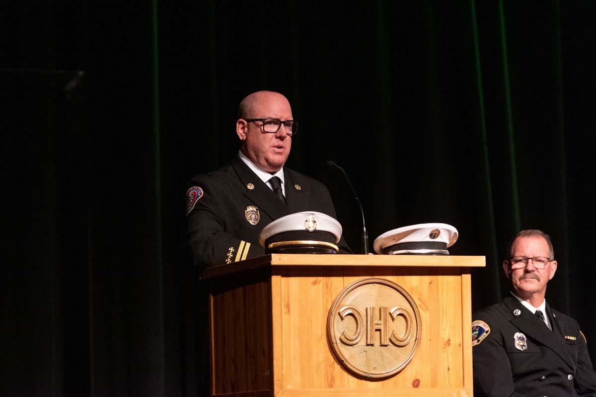 Academy 111 graduates from CHC Fire Academy.