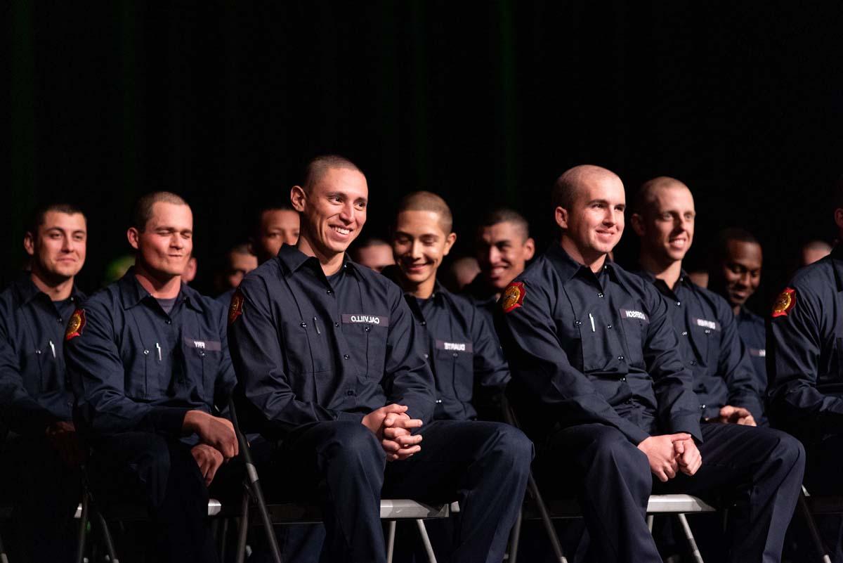 Academy 111 graduates from CHC Fire Academy.