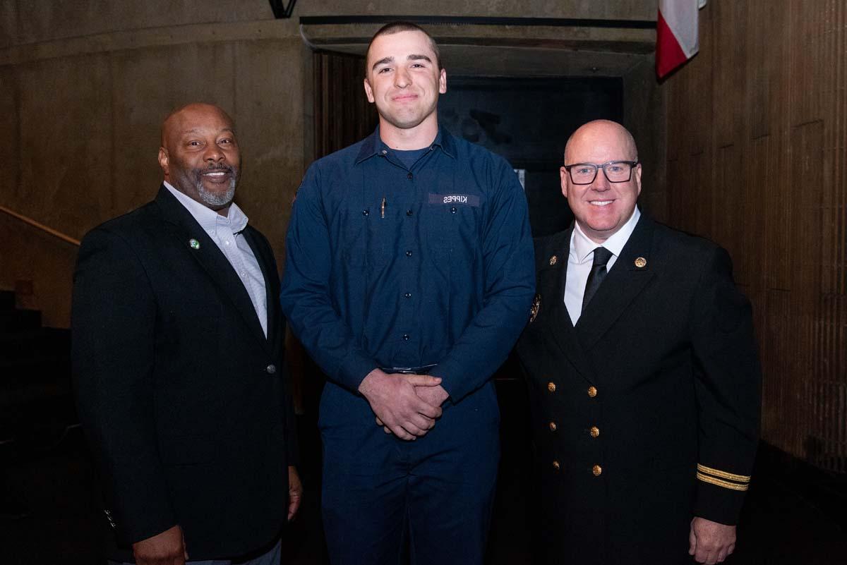 Academy 111 graduates from CHC Fire Academy.