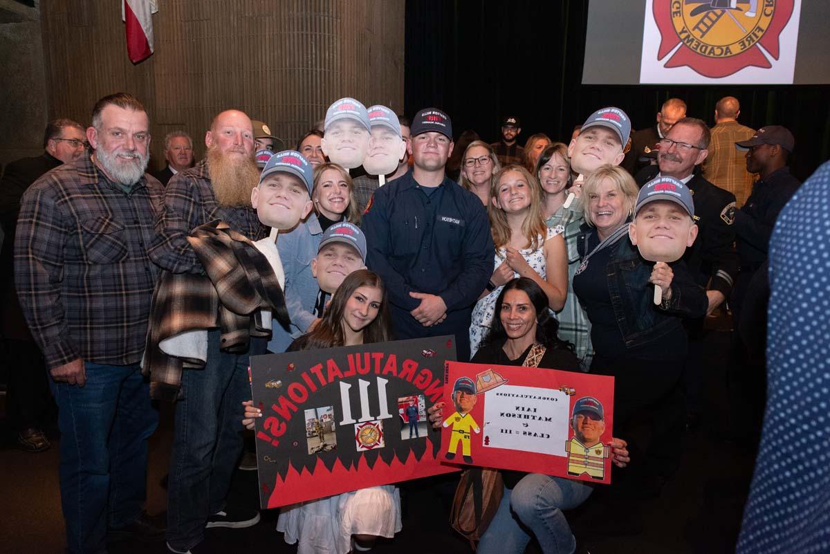 Academy 111 graduates from CHC Fire Academy.